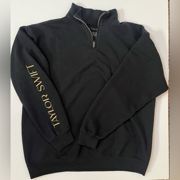 Taylor swift fearless Taylor’s version official merch quarter 1/4 zip sweatshirt - Picture 3 of 11